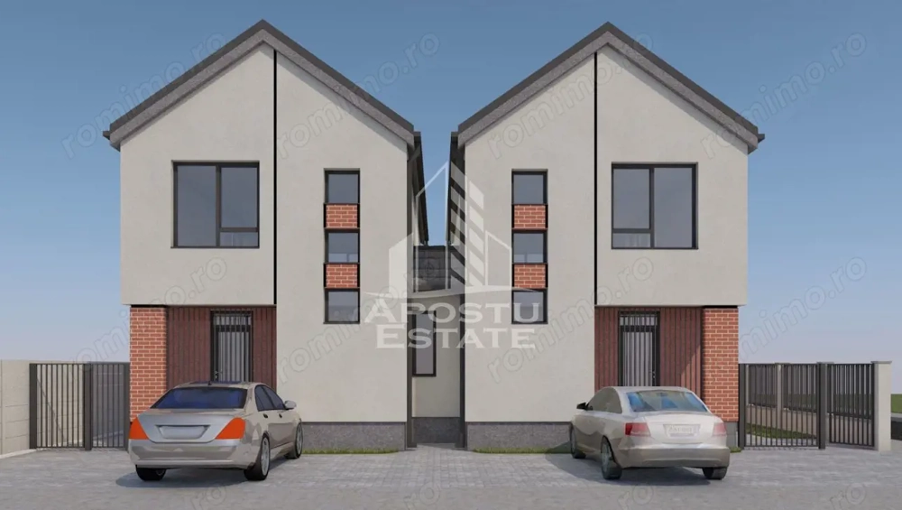 Teren în Mosnita Nouă cu autorizație de construcție pentru Duplex