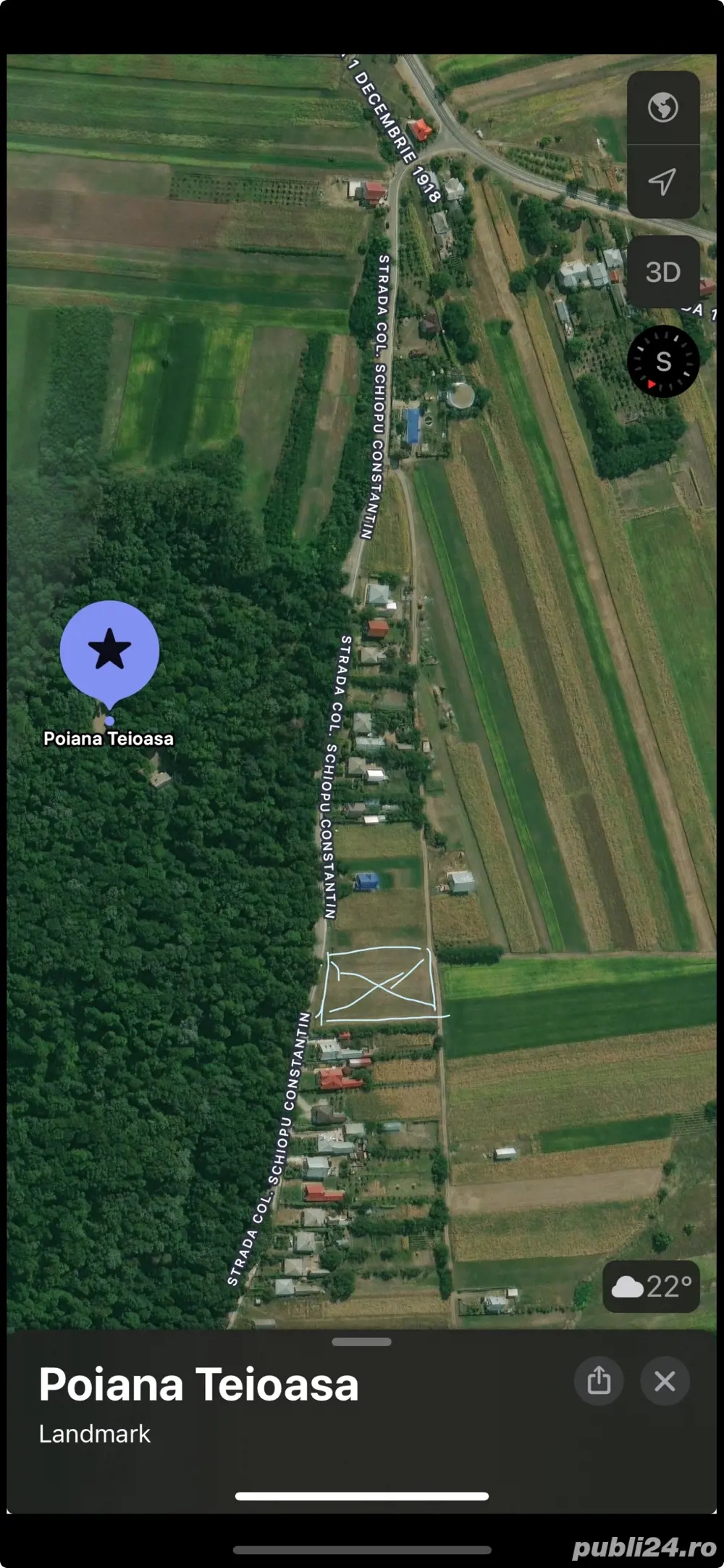 teren intravilan Darabani botosani