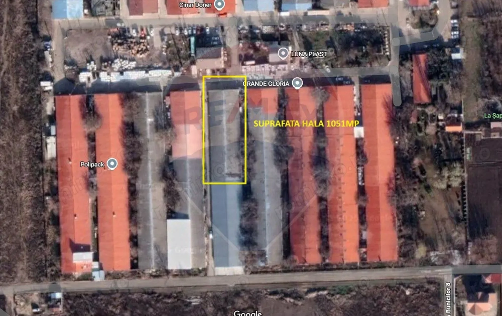 Ocazie! Hala/ Spațiu industrial de 1,051mp de vânzare in Galati