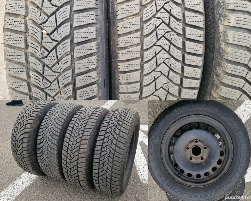 Roți Complecte VW CADY 5x1122 195 65 R15 De Iarnă Dot.2023 