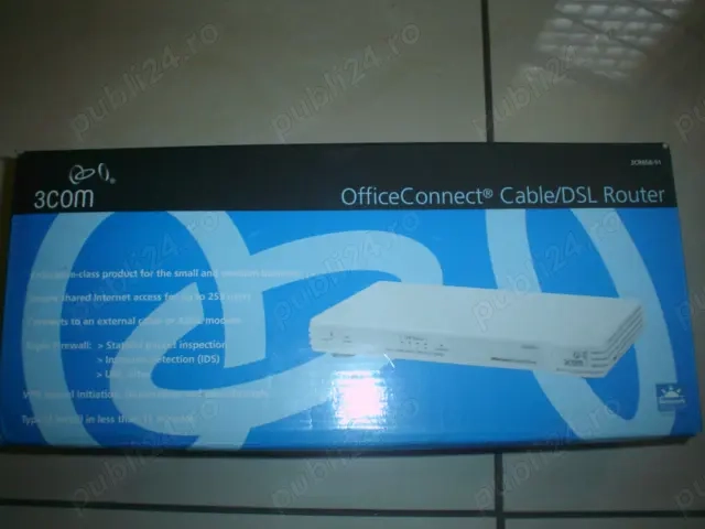 3Com OfficeConnect Cable DSL - router - desktop | 3CR858-91