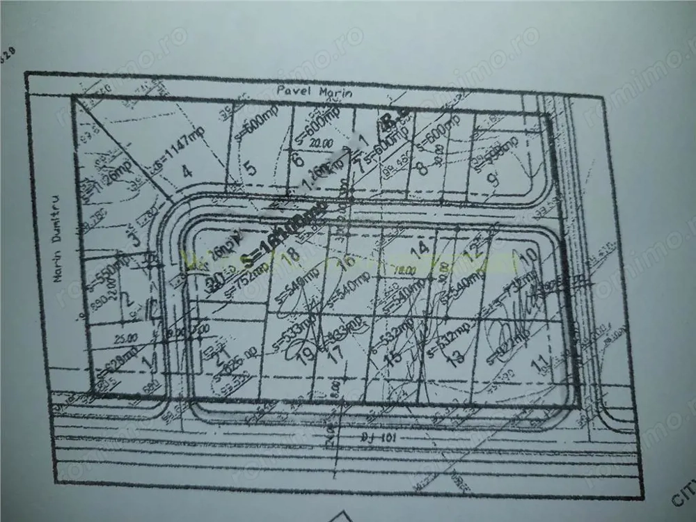Teren 16100 mp de vanzare, Gruiu Snagov. Pret NEGOCIABIL