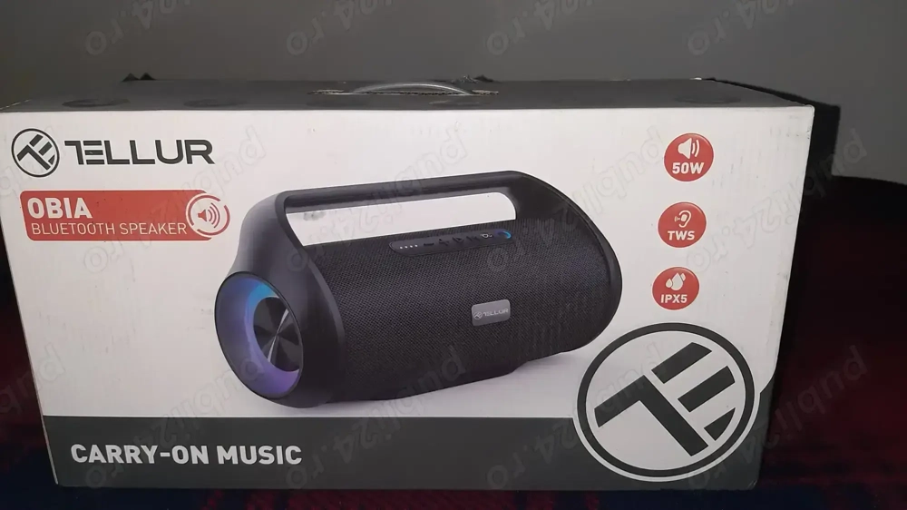 boxa audio portabila TELLUR   NOUA Sigilata