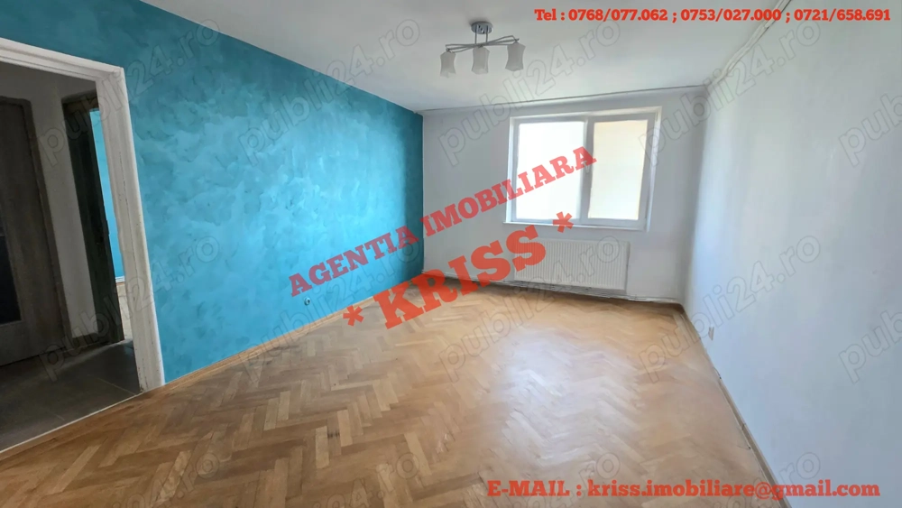 Apartament 3 Camere SEMICENTRAL Confort1 Semidecomandat Liber 2 Băi 2 Balcoane Centrală Termică Nouă