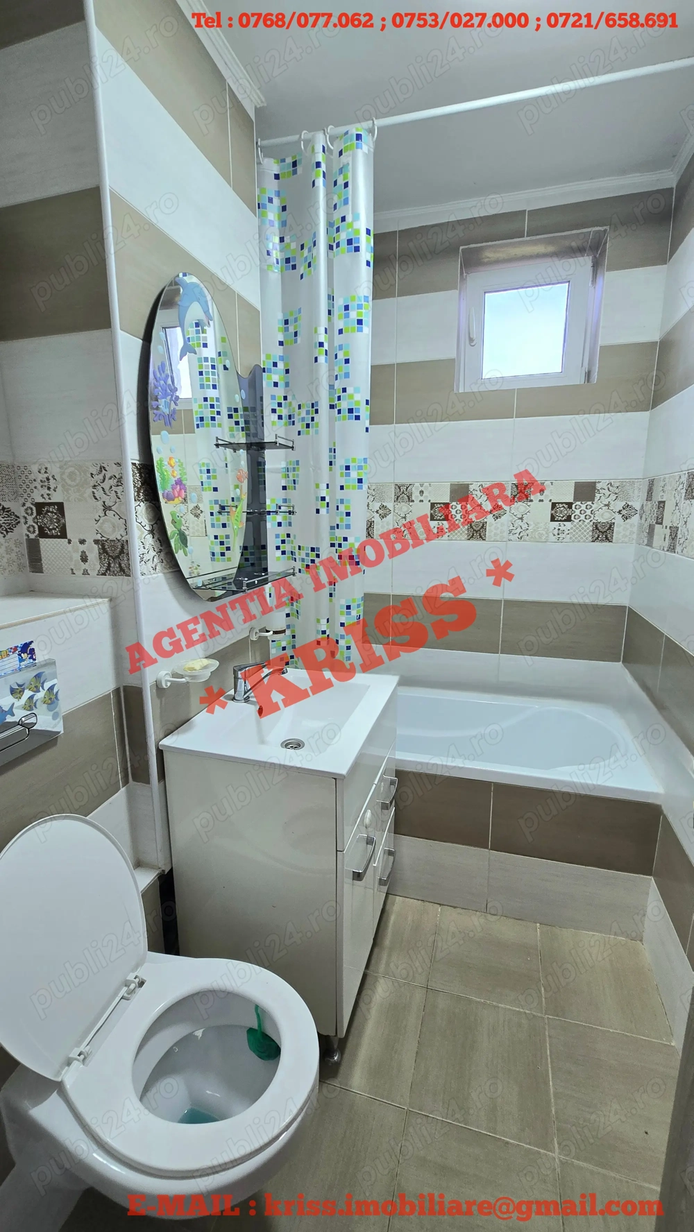 Apartament 3 Camere SEMICENTRAL Confort1 Semidecomandat Liber 2 Băi 2 Balcoane Centrală Termică Nouă