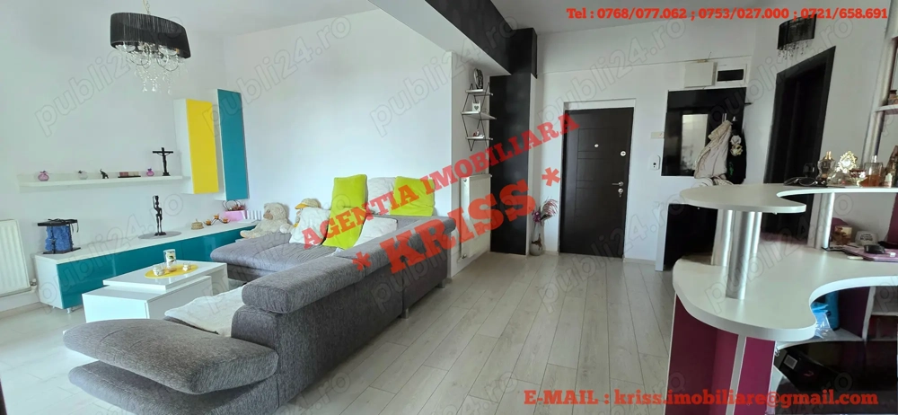 Apartament 2 Camere ULTRACENTRAL BLOC Nou 2013 Confort 1 DEC Mobilat Și Utilat Complet 57 Mp. Liber 