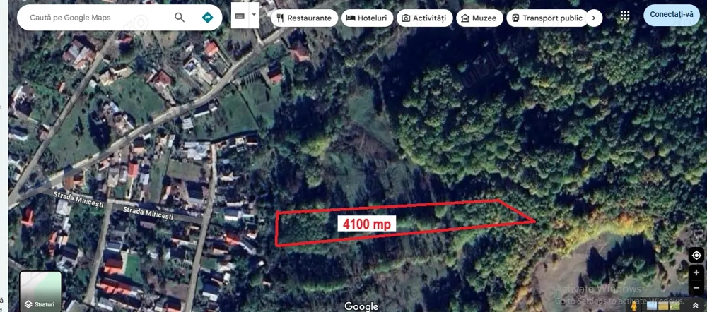 Teren exravilan Vladesti-Varbilau , Prahova 