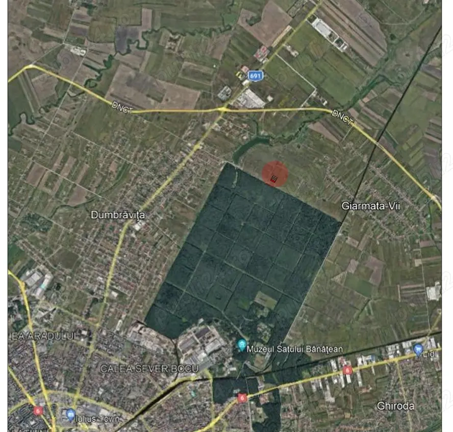 Proprietar, la 60ml de liziera padurii verzi in Dumbravita, vand duplexuri cu suprafata de 253 mp