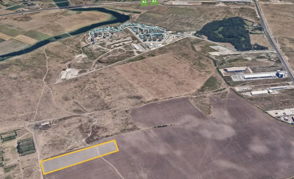 Cel mai bun pret!  11000 mp ntravilan constructii,Tunari