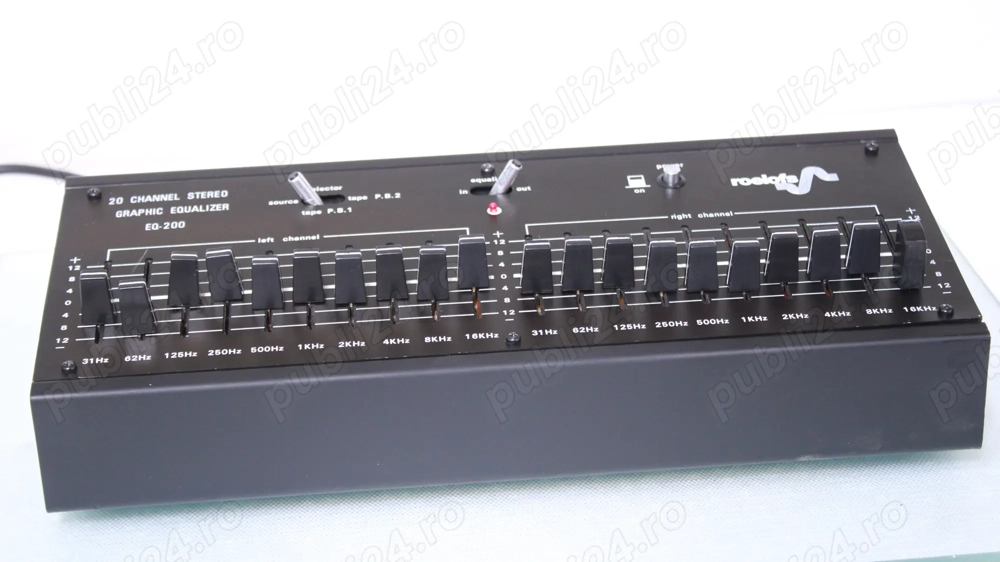 Egalizator Roelofs,2x10 benzi.