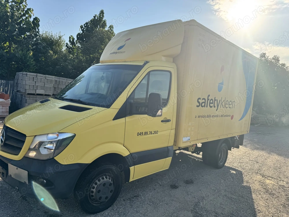 Mercedes sprinter 413 cu lift punte dubla