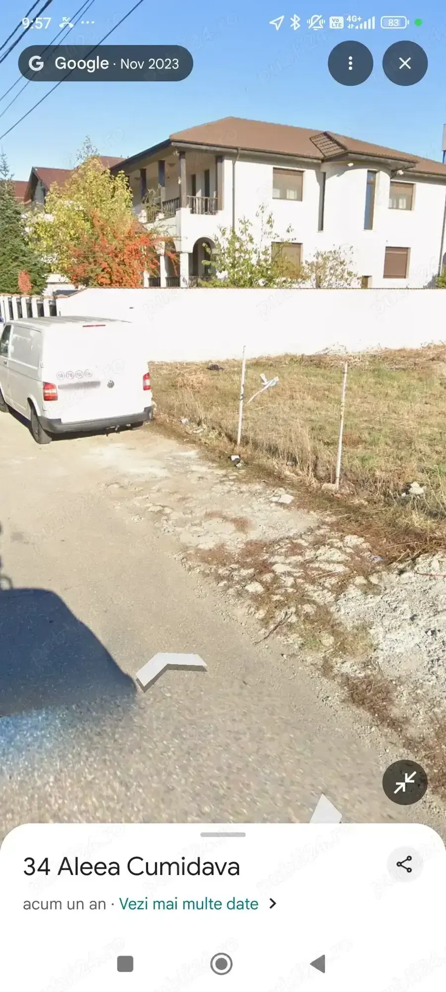 Colentina -Fundeni Cartierul Latin  Teren 495 mp , Deschidere stradală 16,50 m