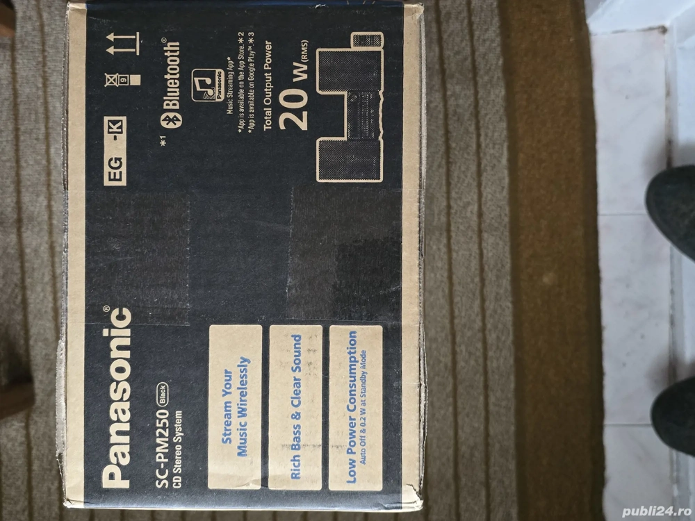Microsistem audio Panasonic