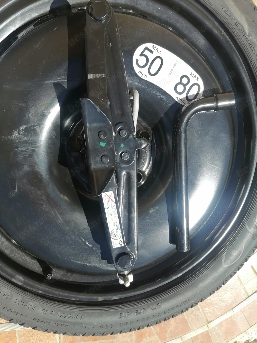 Cric +manivela Oem original Renault Talisman(și 4 Control inițiale Paris) Megane 4 