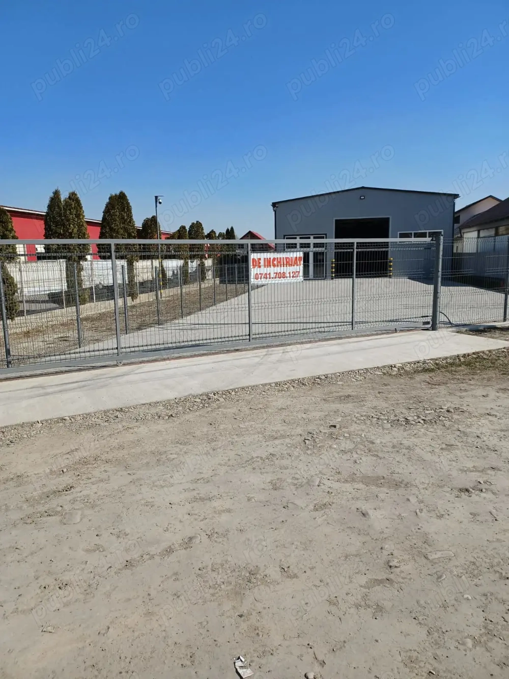 Hala industrială comercială  construcție 2020