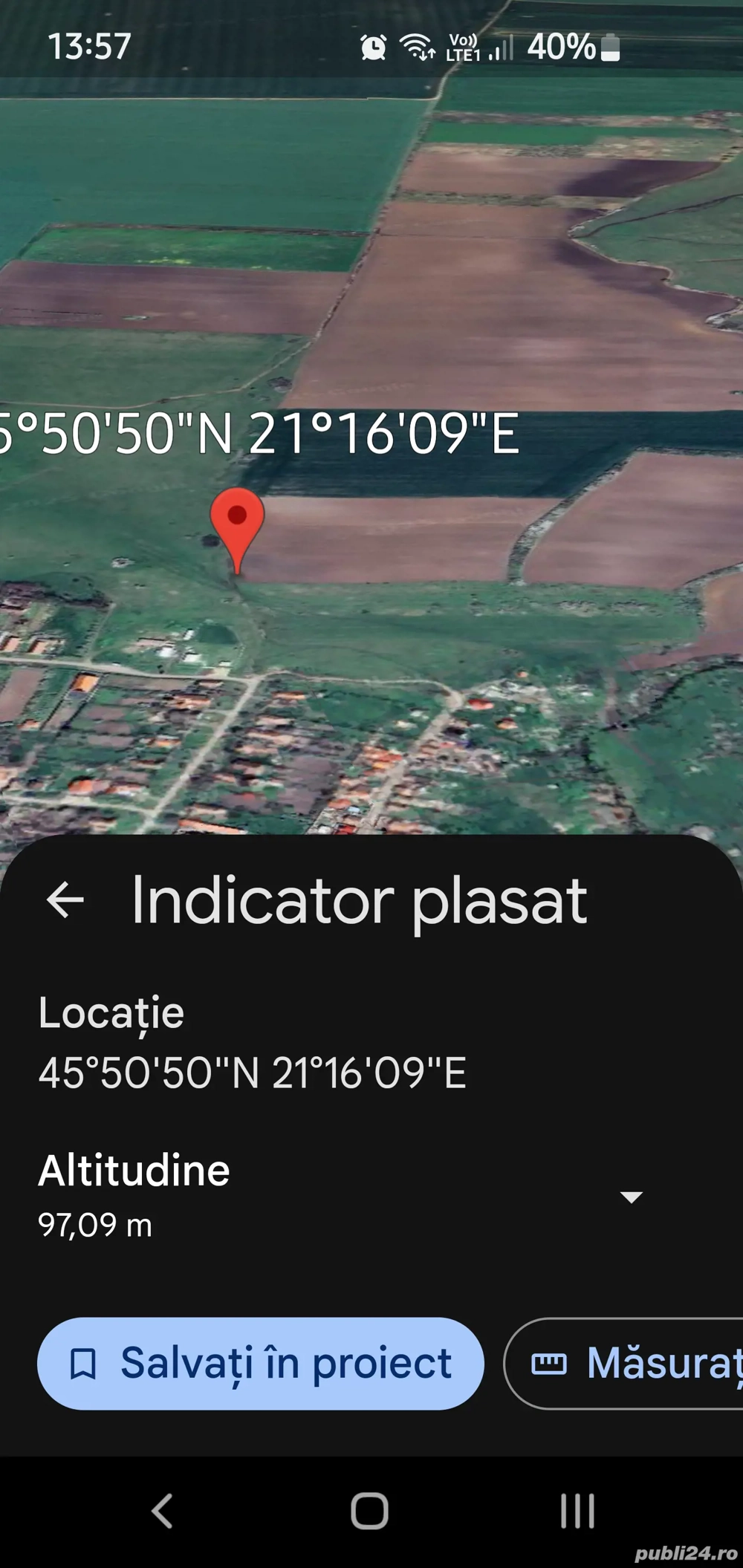 Teren extravilan Cerneteaz 