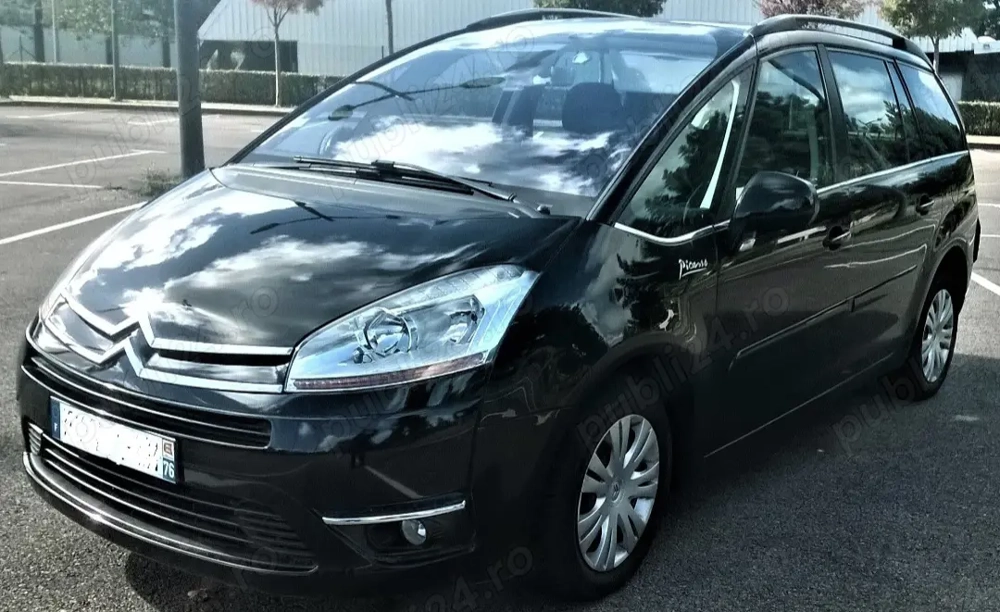 Citroen c4 Grand PICASSO,1.6 HDI,110 CH 7 locuri propietar revizie recenta carte service 2010  