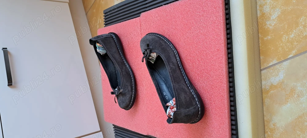 Mocasini din piele naturala Jungla 39