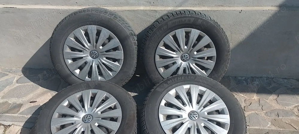 Anvelope iarna Michelin Alpin 6 195/65 R15 91H cu jante