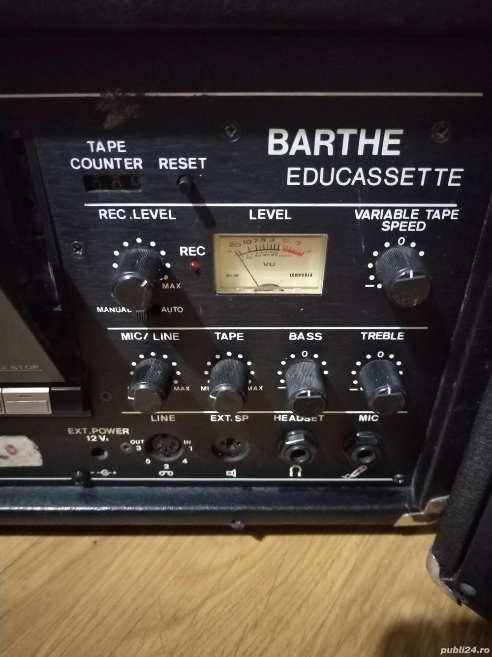 Casetofon profesional didactic Barthe 