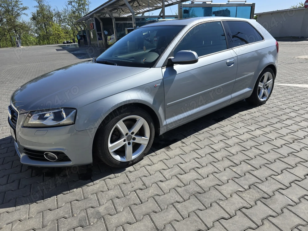 Vând Audi A3 S-Line, 2.0 Tdi, DPF activ, 170 CP, Quattro, 2012