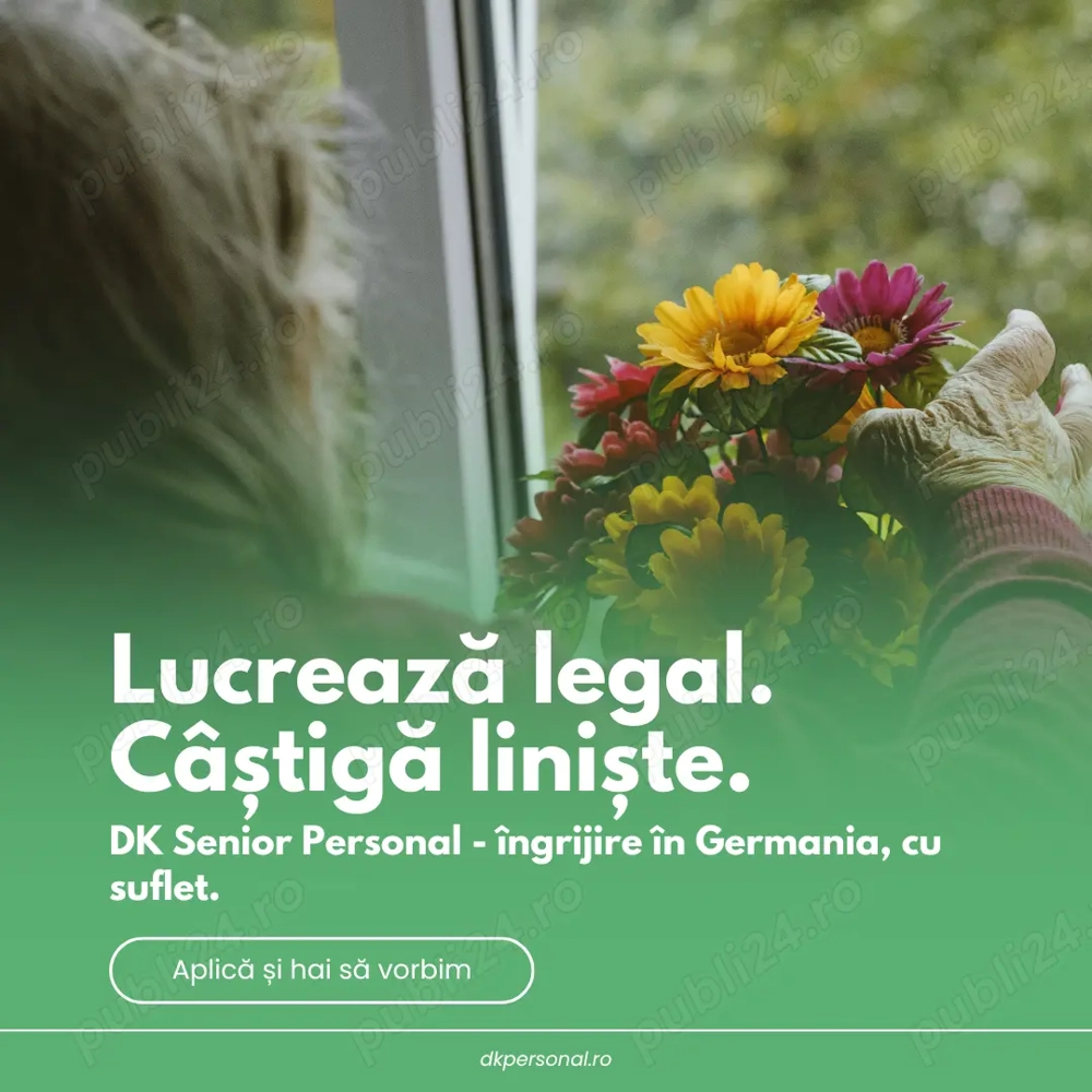 Loc de muncă legal în Germania   îngrijire persoane vârstnice