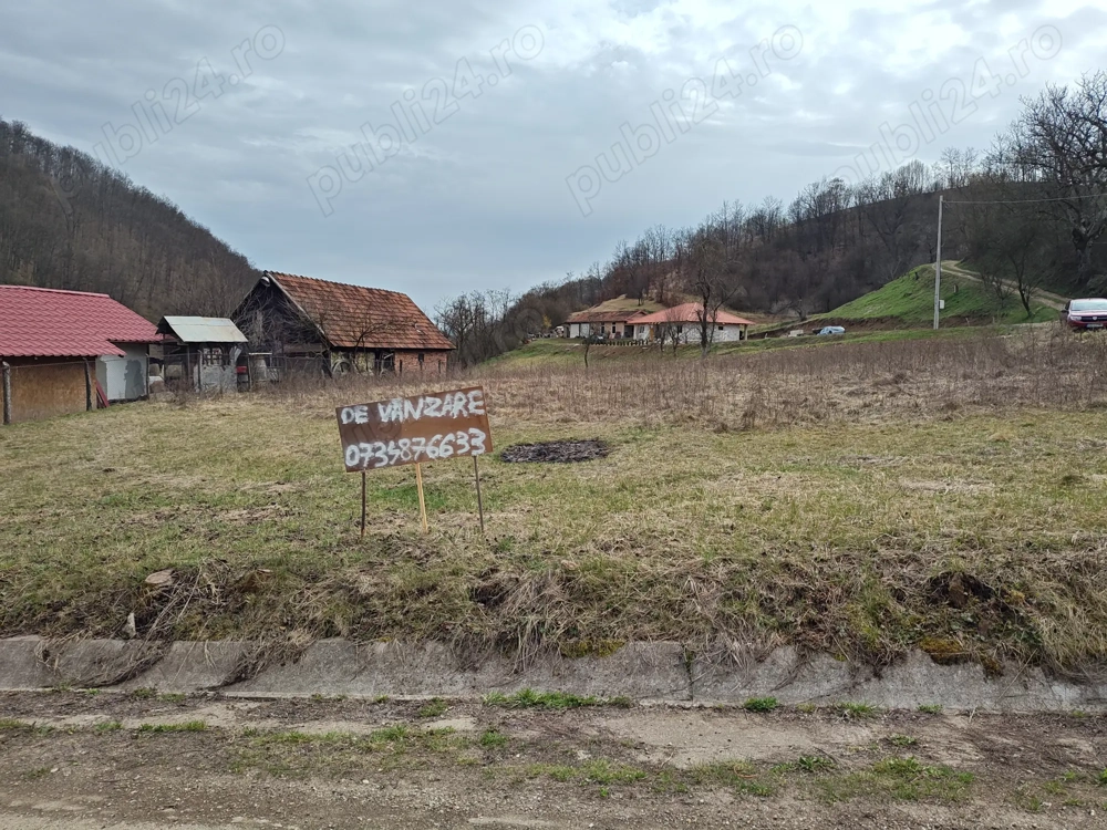 Teren de vânzare Săliștioara 820mp