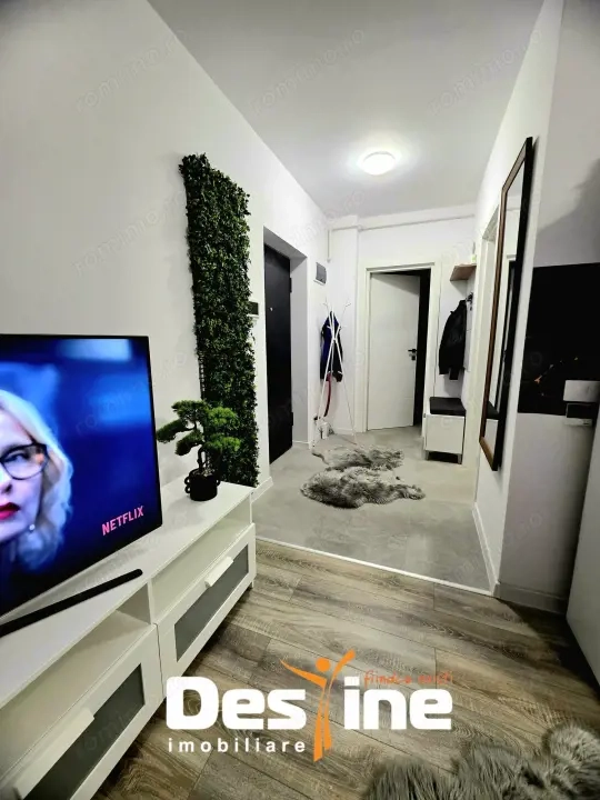 Moara de Vant apartament 2 camere open space 43 m cu balcon