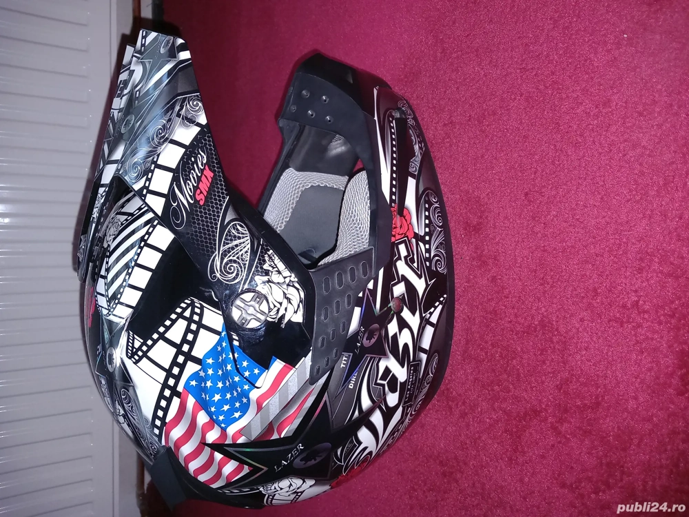 Vand casca moto noua 55-56