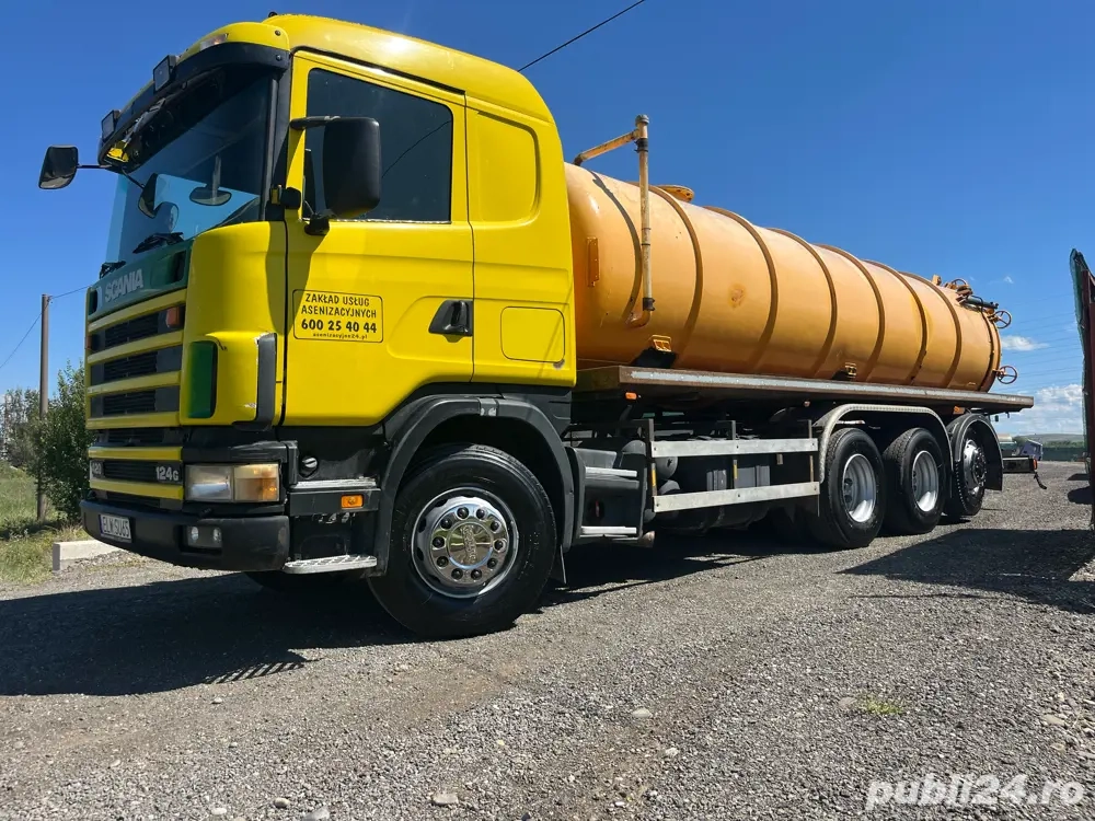Autovidanja-vidanja-vitanja-cisterna Scania 8x4 24000 litri
