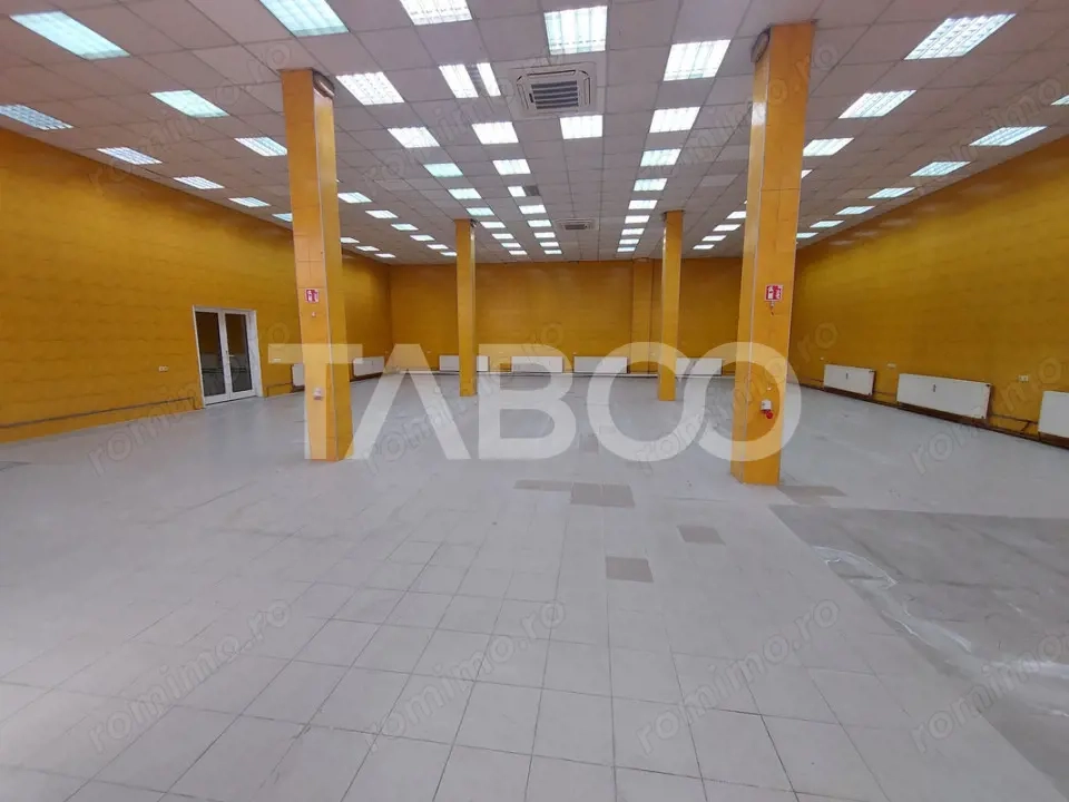 Spatiu comercial de inchiriat 300 mpu zona Terezian din Sibiu