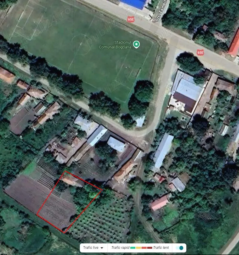 teren intravilan cu casa veche Bogdana Teleorman