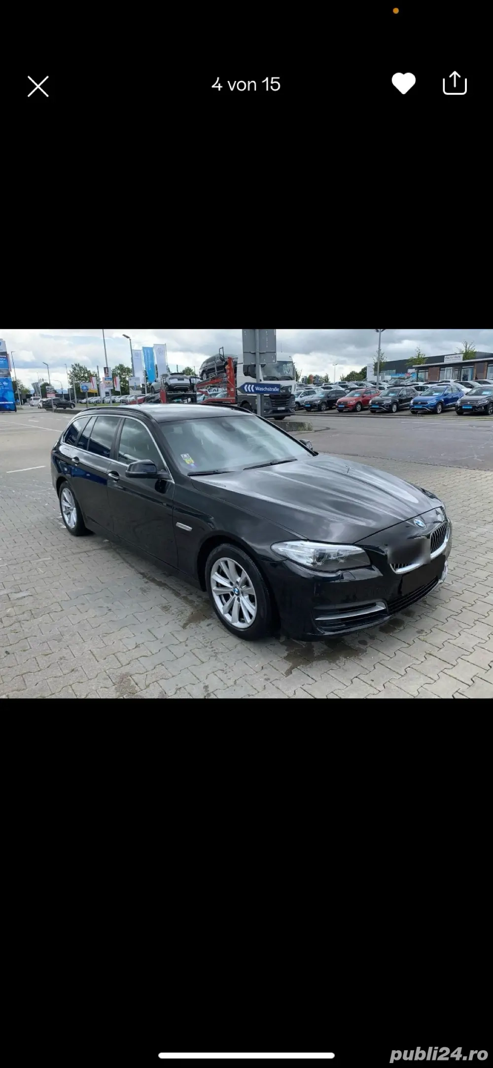 BMW 525d 218 cp 2014 euro 6 4 butoane
