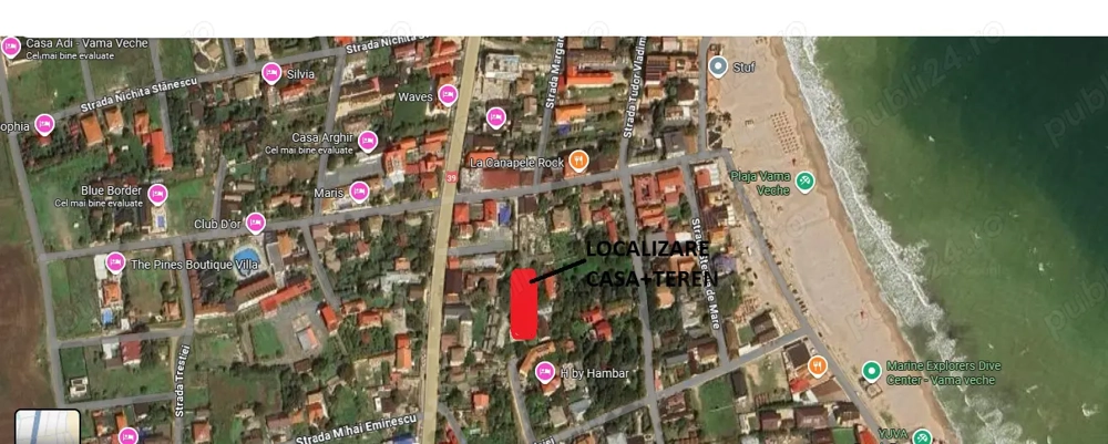 Casa+teren unic de vanzare in vatra satului Vama Veche la pret de chilipir-investitie de succes