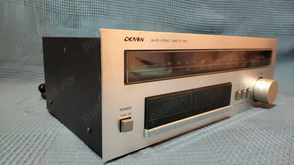 Radiotuner vintage Denon ST-3380