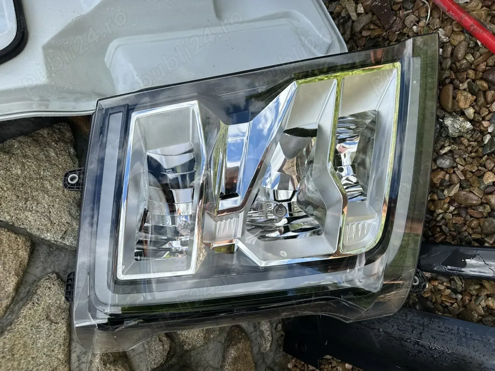 Piese SH partea dreaptă Ford F-MAX 2022–2024 – Far LED, fustă, aripă completă, OEM