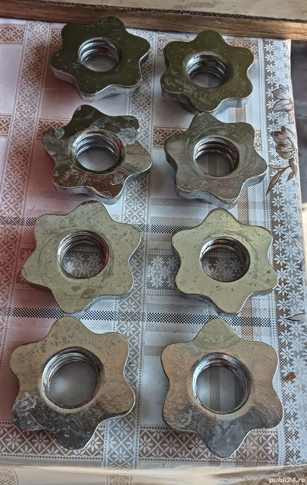 cleme hexagon gantere, siguranță bară 