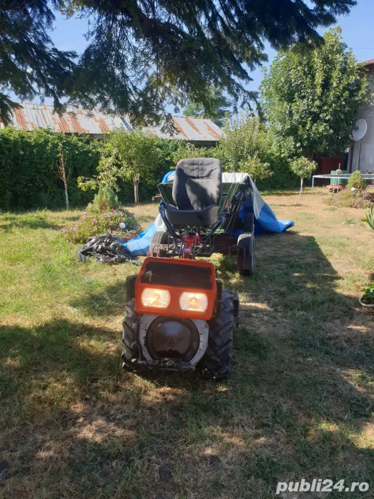 Multicultivator cu freza ,plug si caruta