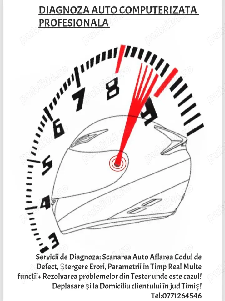  Diagnoza auto profesionala  