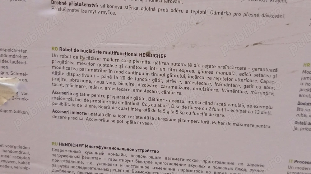 Se vinde robot multikoker