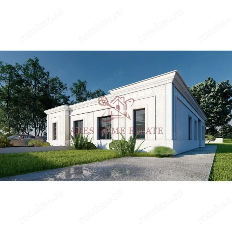 Duplex modern pe parter, 3 camere, 2 băi și terasă de 25 mp – Giarmata