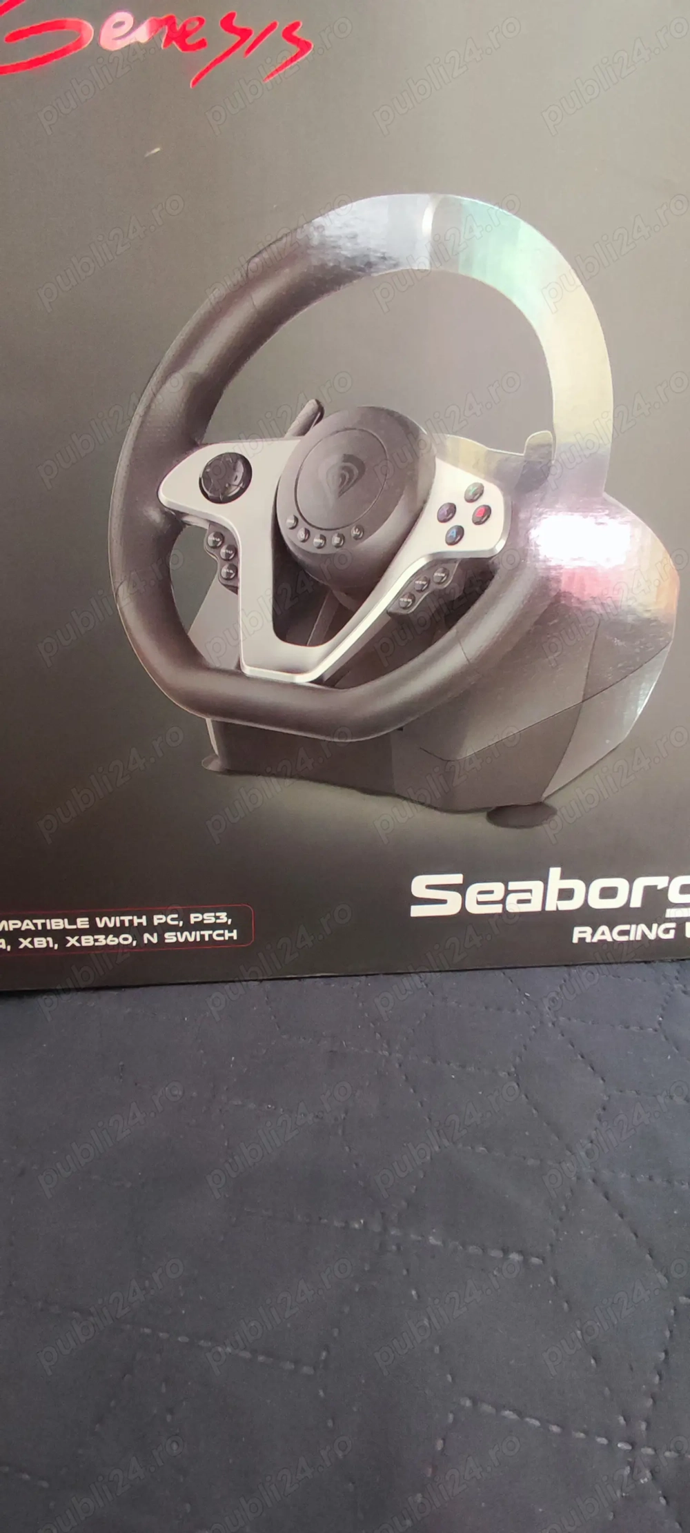 Volan cu pedale gaming ,Genesis