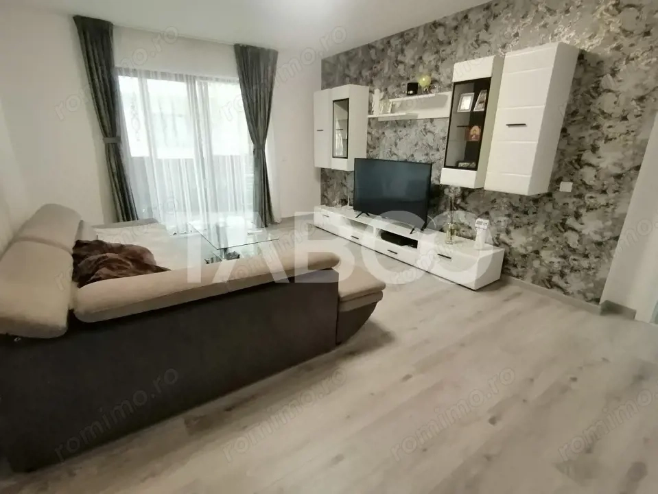 Apartament decomandat de vanzare mobilat utilat balcon Selimbar Sibiu