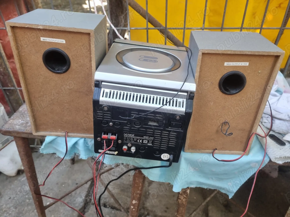 Micro System with CD Mp3 player usb sd slot 