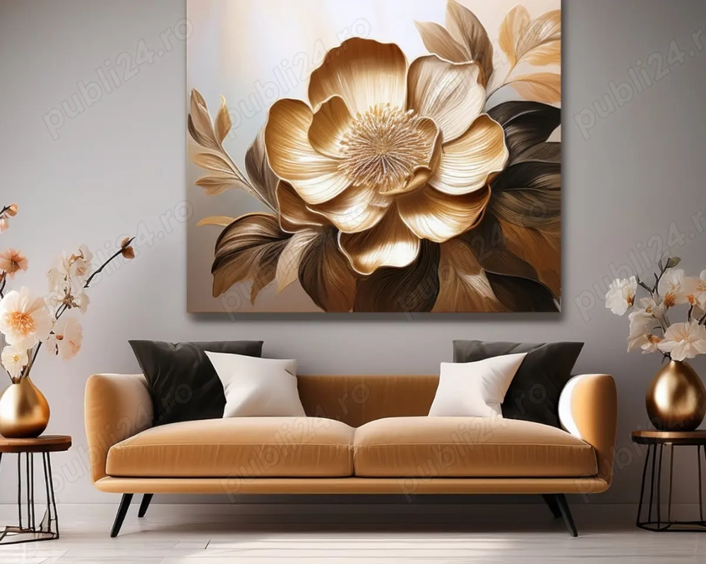 Tablouri Canvas Flori abstracte sau personalizate cu poza ta dim. de la  20 20 cm până la 100 150 cm