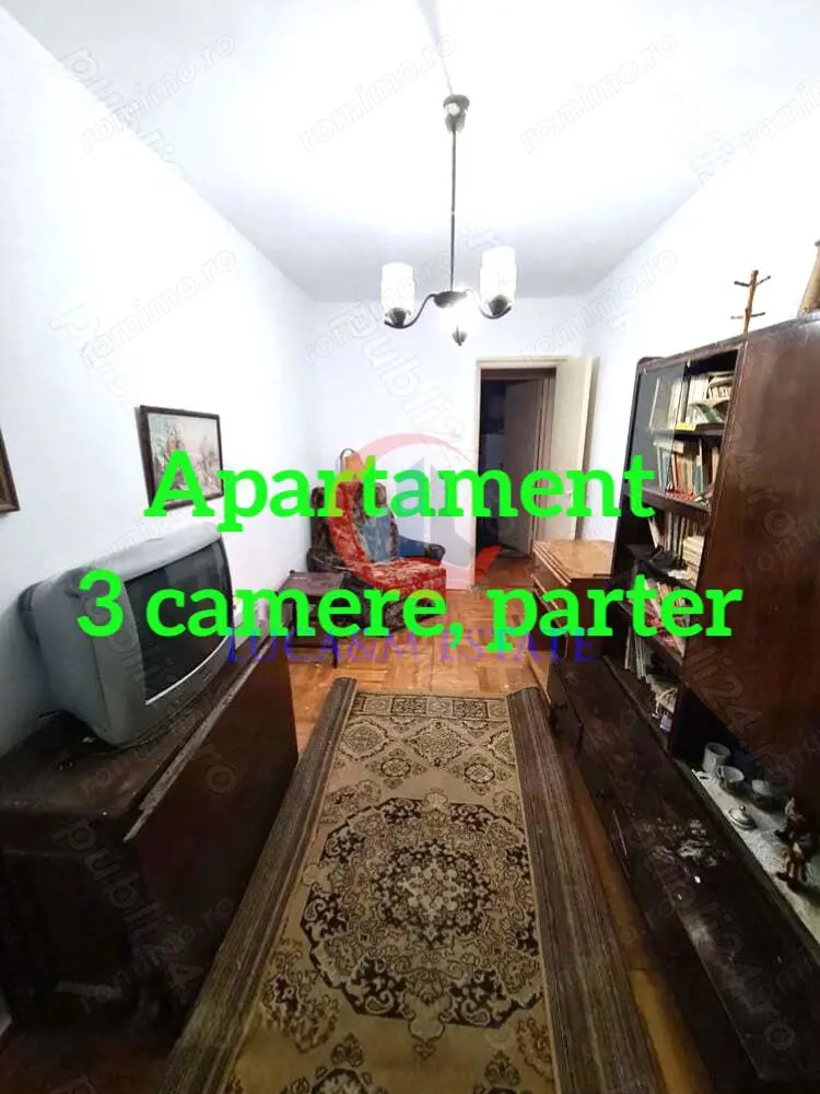 Apartament 3 camere, parter