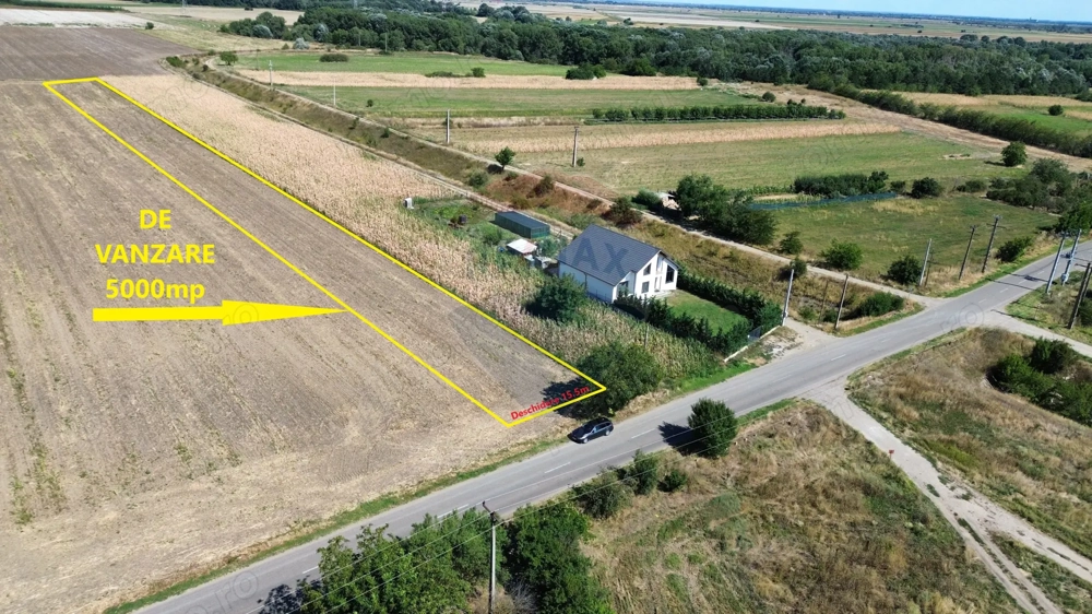 Teren 5,000mp Vanatori