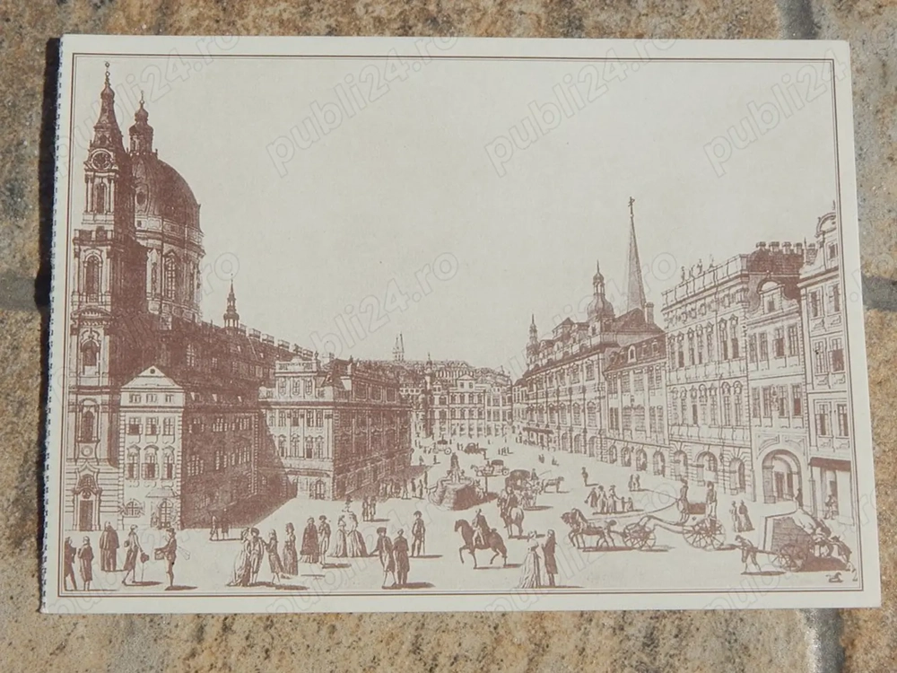 Carte postala Biserica Sfantul Nicolae Praga 2007 model 1