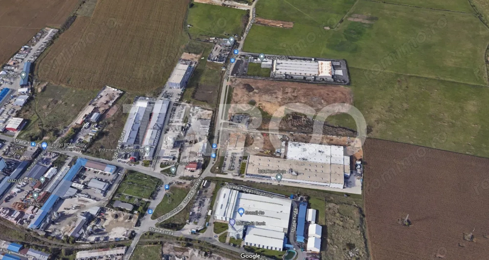 Teren de vanzare de 9.000 mp la sosea intre Cristian si Sacel