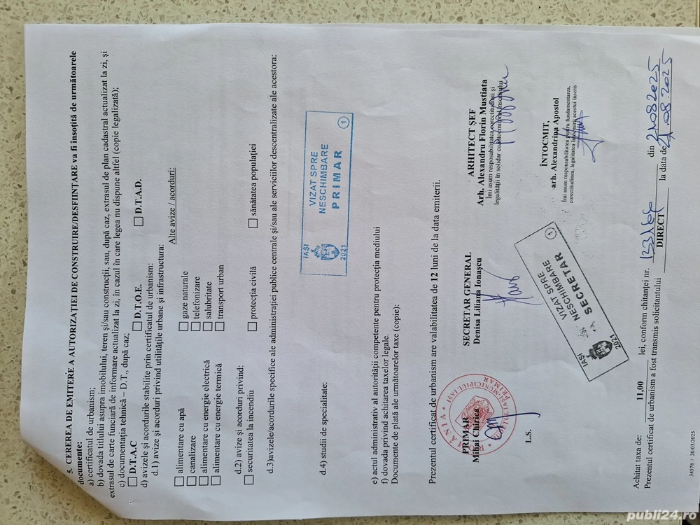 teren cu casă în Iași pe strada Smârdan 